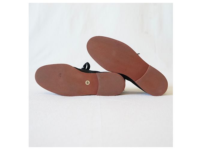 Chanel Schnürschuhe Blau - Ansicht 5