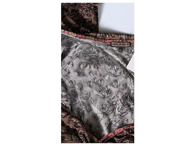 Vestido Maliparmi de Viscose e Elastano Multicor - vista 3