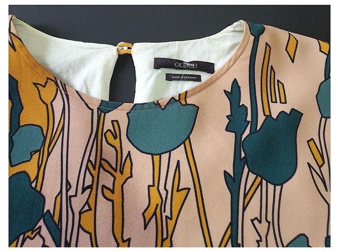 Autre Marque Odeeh Bluse Viskose Mehrfarbig Mehrfarben - Ansicht 4