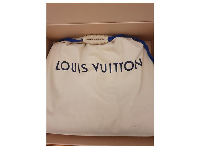 Louis Vuitton OnTheGo GM Monogram Giant Tote Rosa Giallo Azzurro Blu chiaro - vista 4