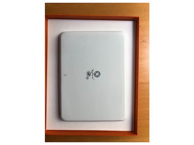 Vide poche en porcelaine Hermès Rythme blanc - vue 2