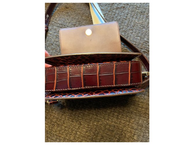 Max Mara Borsa a tracolla in pelle Marrone - vista 3
