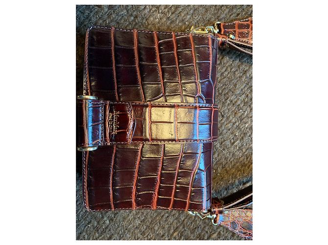 Max Mara Borsa a tracolla in pelle Marrone - vista 8