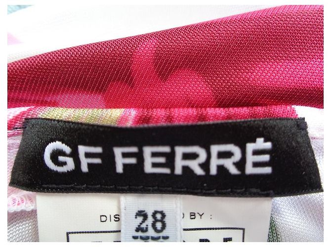 Falda midi floral Gianfranco Ferré rosa de viscosa - vista 5