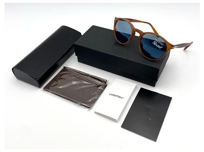 Persol terra di Siena unisex 2021 nuovi Marrone - vista 4
