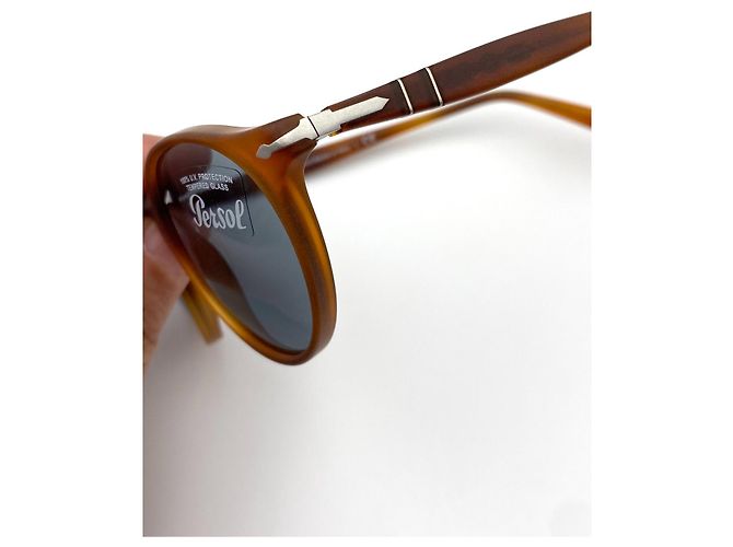 Persol terra di Siena unisex 2021 nuovi Marrone - vista 5