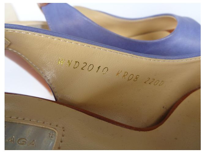 Décolleté Balenciaga in pelle lilla 35.5 Porpora - vista 3