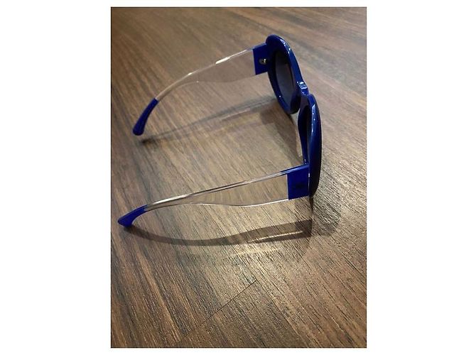 Occhiali da sole Chanel blu navy - vista 2