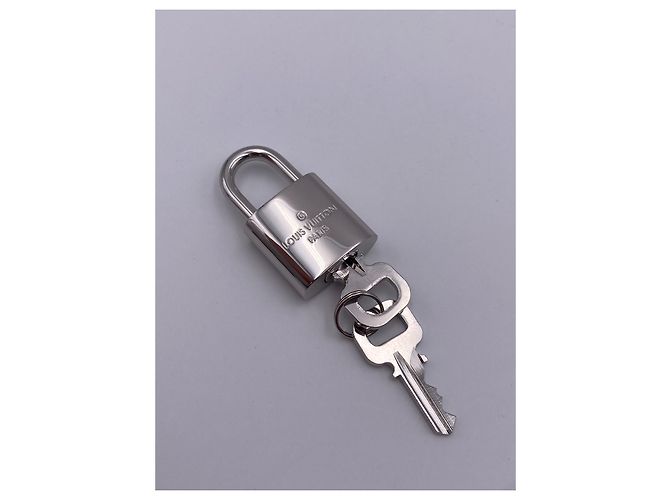 Lucchetto Louis Vuitton 449 silver Argento - vista 2