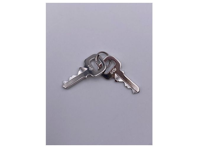 Lucchetto Louis Vuitton 449 silver Argento - vista 6