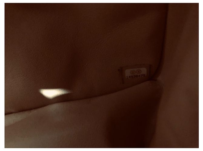 Timeless Borsa a mano Chanel Jumbo in pelle d'agnello argento - vista 9
