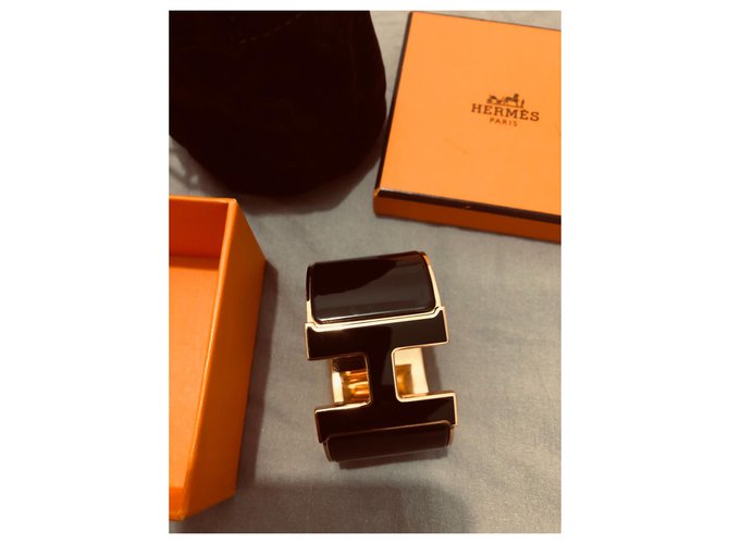 Hermès Clic Clac modello molto grande Nero - vista 3