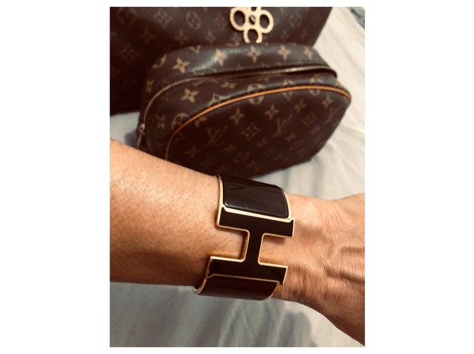 Hermès Clic Clac modello molto grande Nero - vista 5