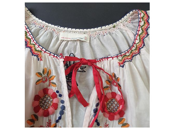 Odd Molly Bluse aus Seide und Baumwolle Mehrfarbig Mehrfarben - Ansicht 6