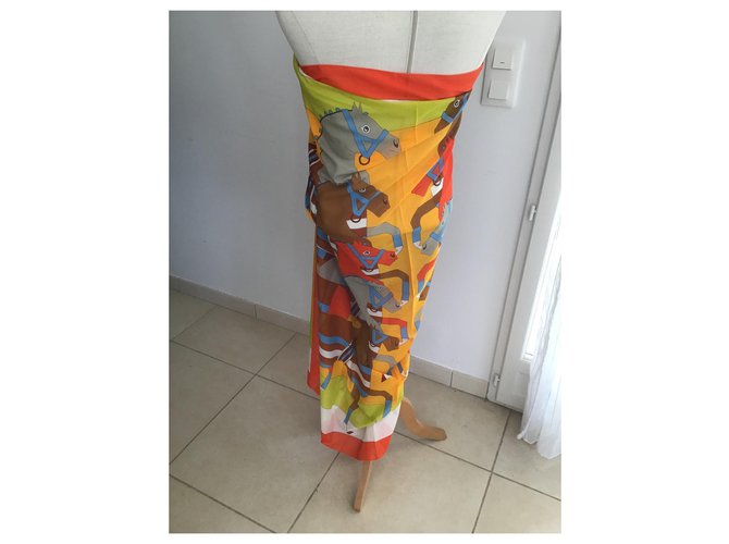 Hermès pareo Multicolor - vista 7