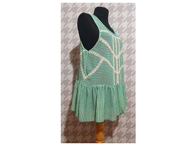 Canotta verde Free People Taglia M - vista 2