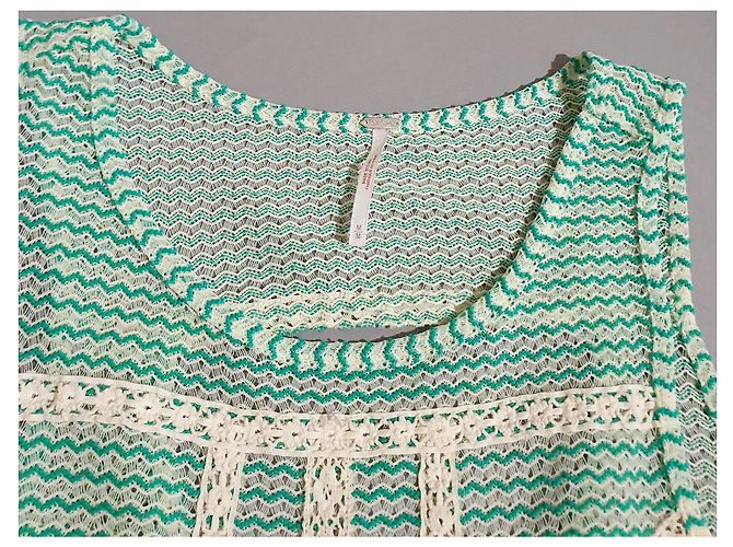 Canotta verde Free People Taglia M - vista 4