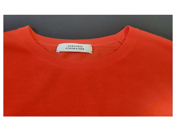 Dorothée Schumacher Pullover Orange aus Wolle - Ansicht 5