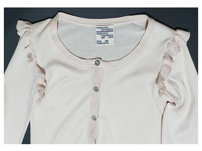 Baum und Pferdgarten Cardigan Beige Baumwolle - Ansicht 4