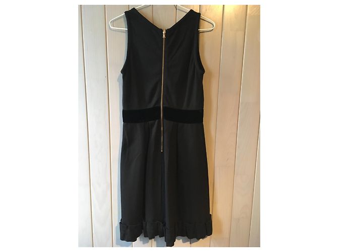 Schwarzes Kleid mit Samtbund Marc by Marc Jacobs - Ansicht 2