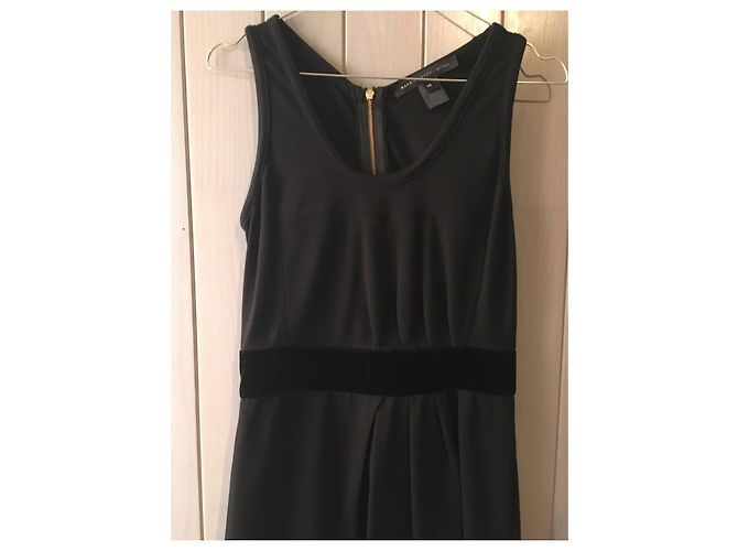 Schwarzes Kleid mit Samtbund Marc by Marc Jacobs - Ansicht 3