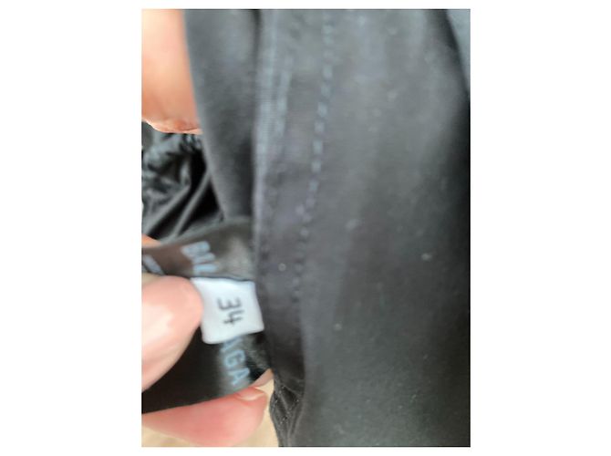 Chaqueta Balenciaga de algodón negro - vista 4