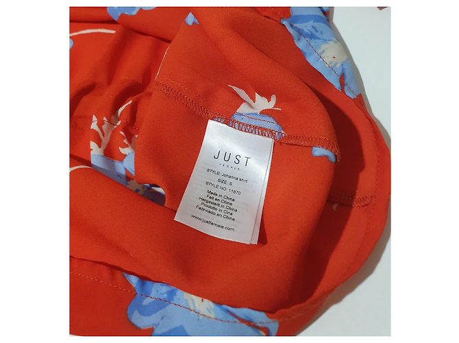 Camicia Floreale Just Female Multicolore - vista 2
