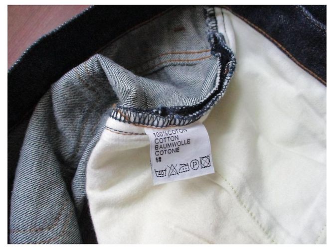 DIOR, Jeans dritti, US 33 Blu navy - vista 6