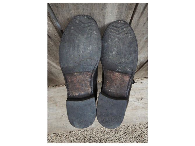 Botas Frye modelo Veronica Combat p 40,5 Negro - vista 5