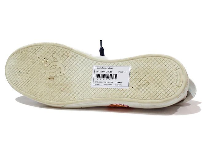 SNEAKERS CHANEL BIANCHE PHARRELL WILLIAMS Bianco - vista 4
