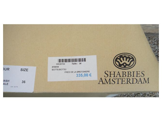 Autre Marque botas blandas Shabbies Amsterdam p 36 Beige - vista 5