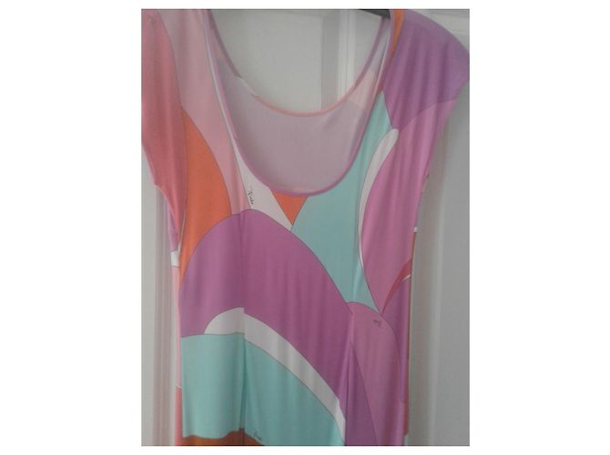 Abito sottoveste Emilio Pucci in viscosa multicolore - vista 2