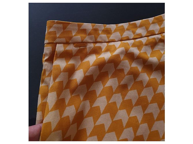Shorts Lacoste de algodón naranja - vista 3