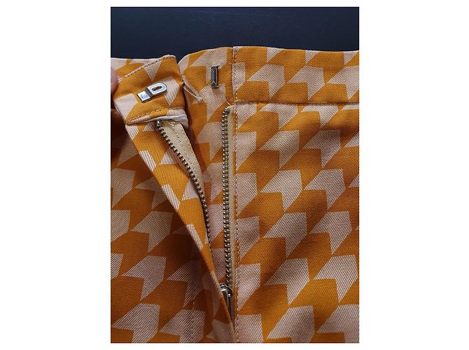 Shorts Lacoste de algodón naranja - vista 4
