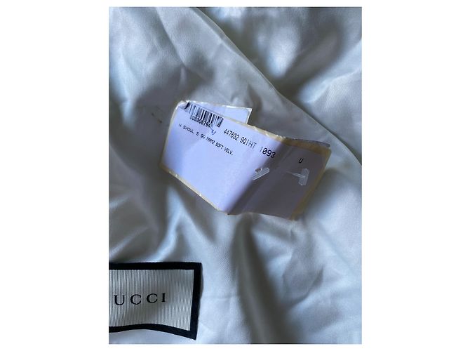 Gucci Marmont piccolo velluto "Bambi" Nero Rosa Verde Arancione - vista 11