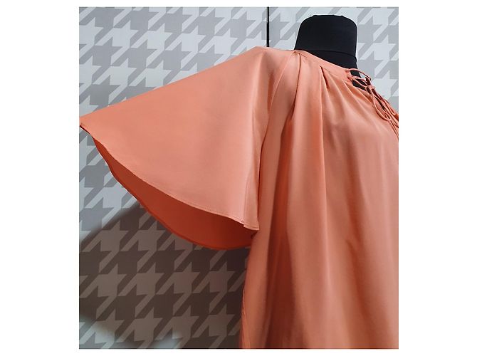 Blusa de seda Vanessa Bruno Melocotón - vista 3