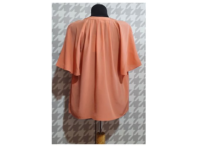 Blusa de seda Vanessa Bruno Melocotón - vista 4