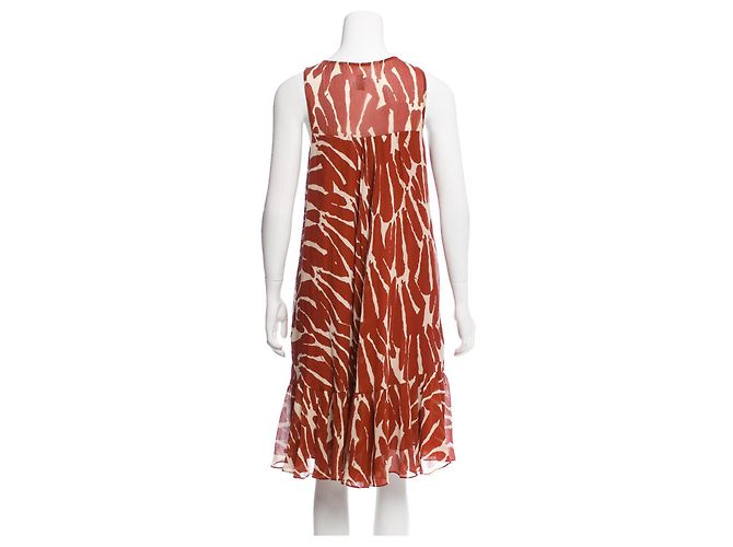 Vestido Riah de seda Diane von Furstenberg estampado abstracto Multicolor - vista 2