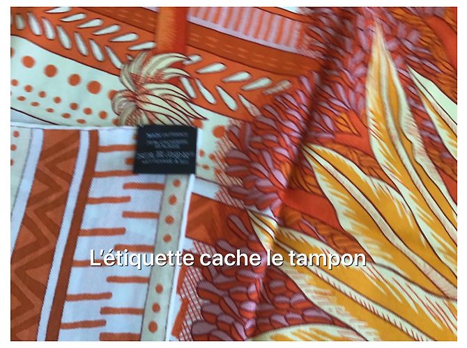 Hermès Scialle "atto III svene I la radura" Rosso - vista 8
