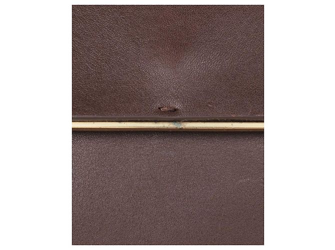 Lanvin Embreagem Envelope Marrom - vista 4