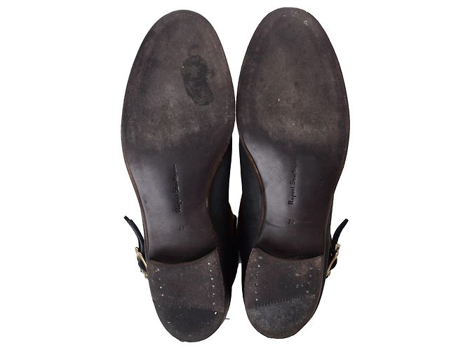 Rupert Sanderson Zip Back Suede Ankle Boots - view 4