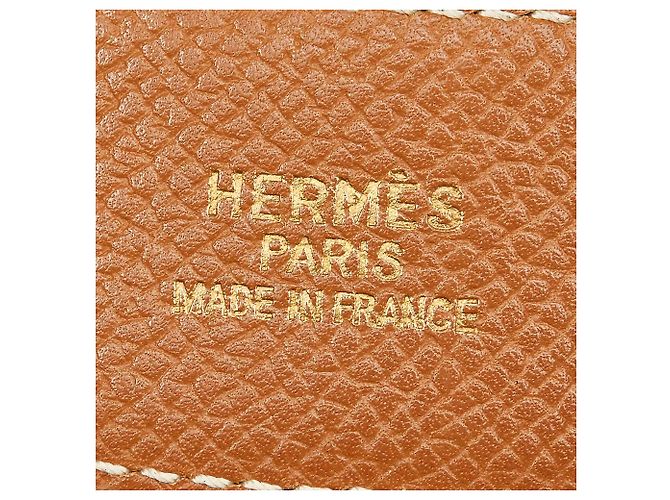 Hermès Hermes Brown Constance Ledergürtel Braun Golden - view 4