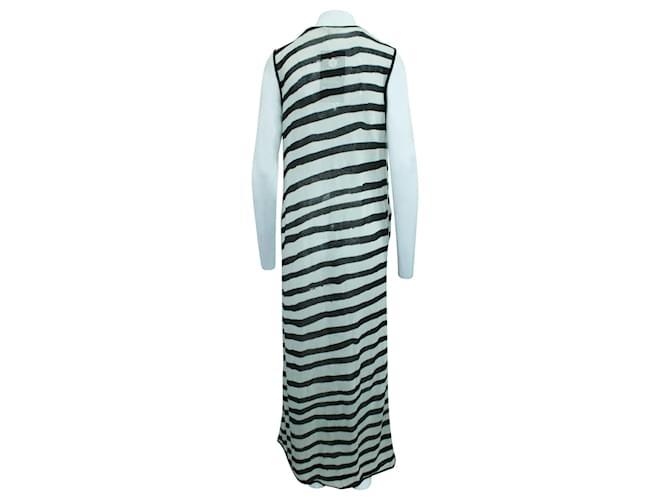 Sass & Bide Gestreiftes Maxikleid Weiß - Ansicht 3