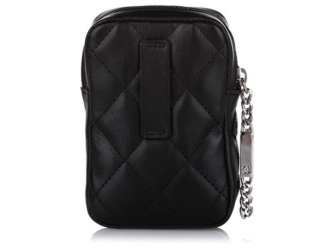 Borsa Chanel in pelle nera Cambon Ligne Nero - vista 3