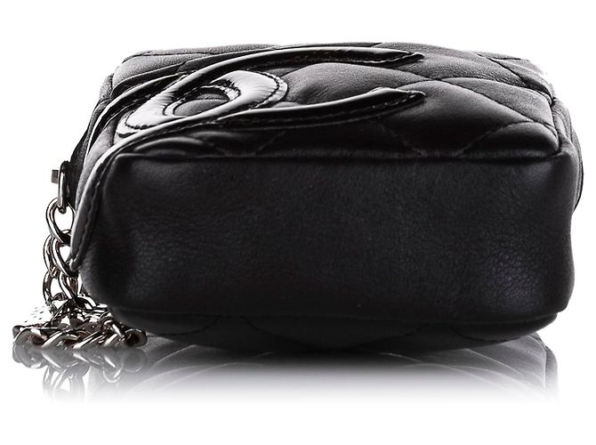 Borsa Chanel in pelle nera Cambon Ligne Nero - vista 4