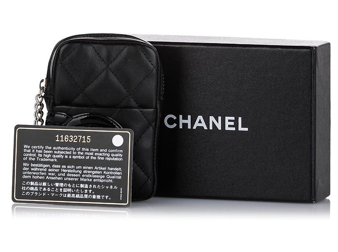 Borsa Chanel in pelle nera Cambon Ligne Nero - vista 8