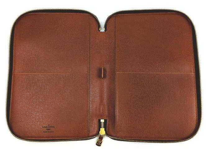 Louis Vuitton Pochette grande per organizer con cerniera e monogramma - vista 3