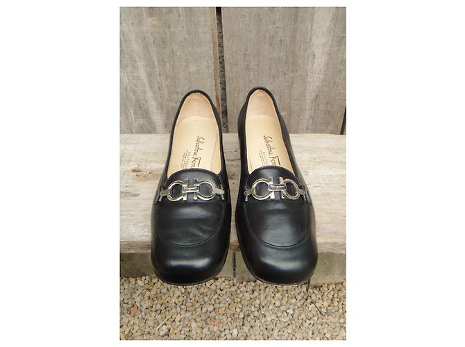 Salvatore Ferragamo p mocassini 35 Nero - vista 5