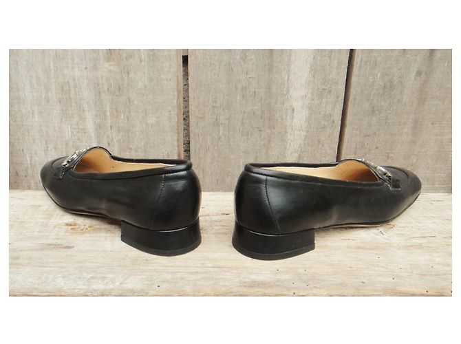 Salvatore Ferragamo p mocassini 35 Nero - vista 7