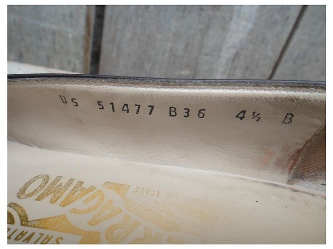 Salvatore Ferragamo p décolleté 35 Marrone scuro - vista 7